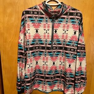 New Sterling kreek Aztec pullover XS
